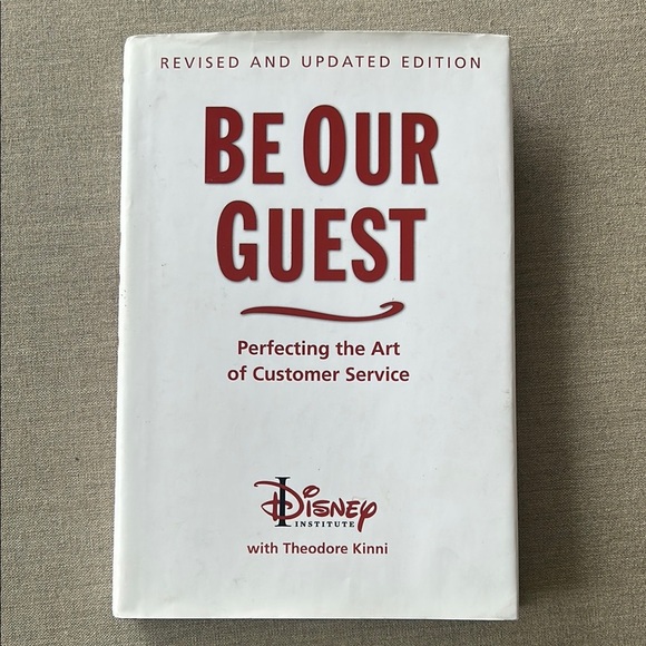 Disney Institute 'Be Our Guest' Book - Picture 1 of 5